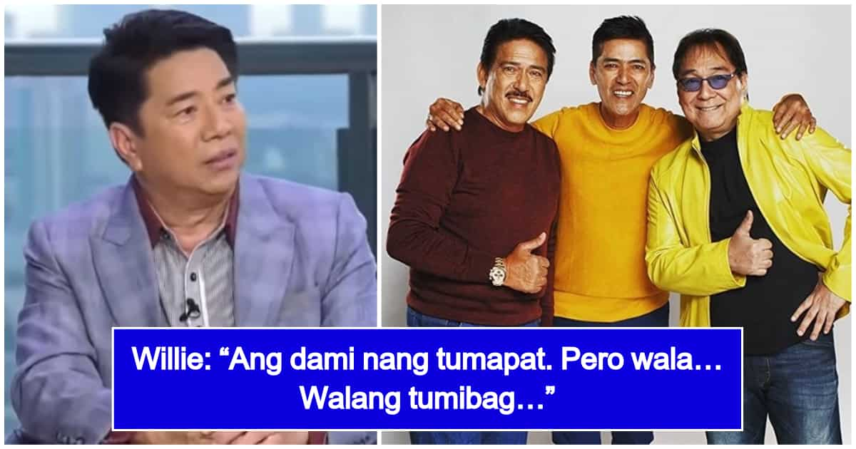 Willie Revillame Suddenly Talks About ‘eat Bulaga And The Trio Of Tito