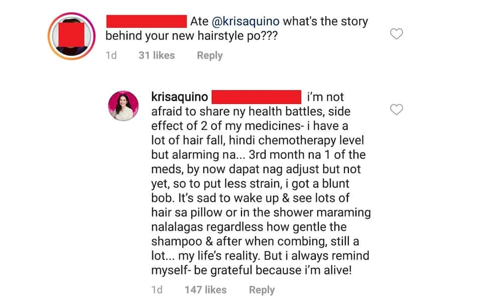 Kris Aquino finally discloses ‘alarming’ reason why she cut her hair short