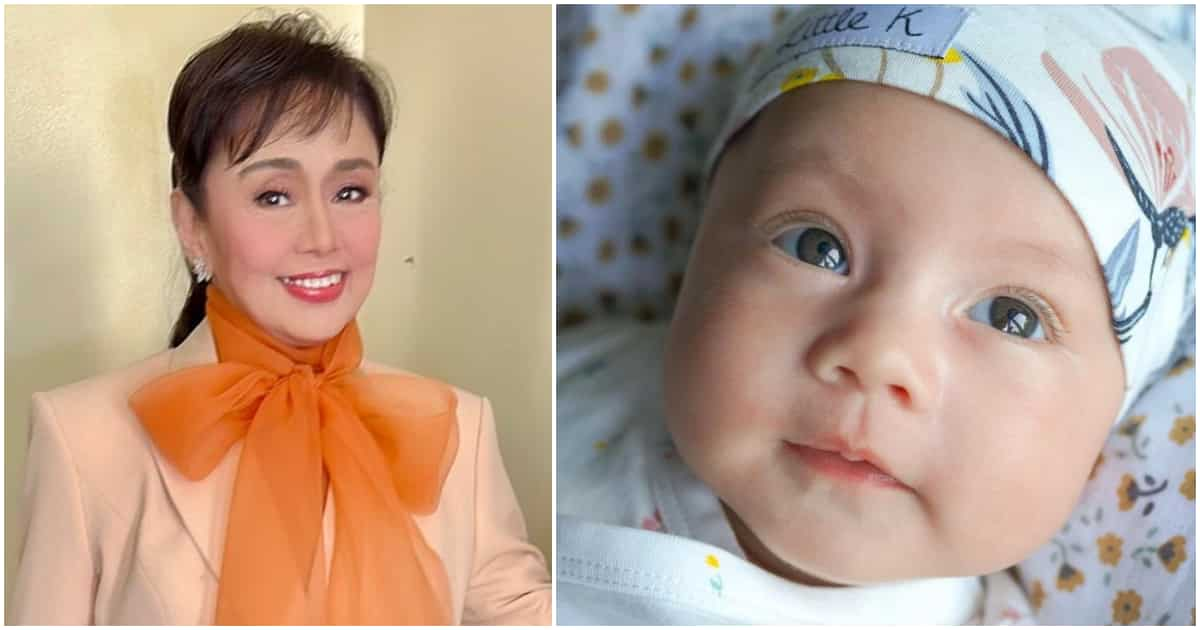 Vilma Santos reacts to granddaughter baby Peanut's heartwarming photo ...