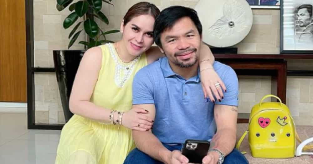 Jinkee Pacquiao, todo alaga sa sugatang Manny Pacquiao matapos ang laban Jinkee Pacquiao, todo alaga sa sugatang Manny Pacquiao matapos ang laban