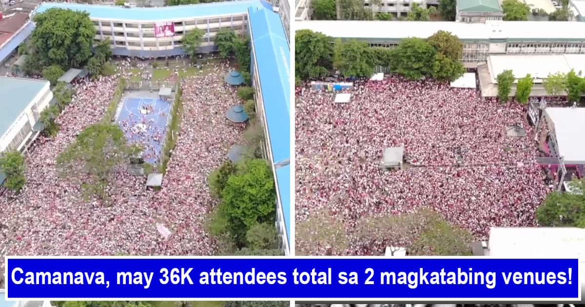 Aerial Shots Of The 36K-strong Crowd At The Camanava Rally Go Viral ...