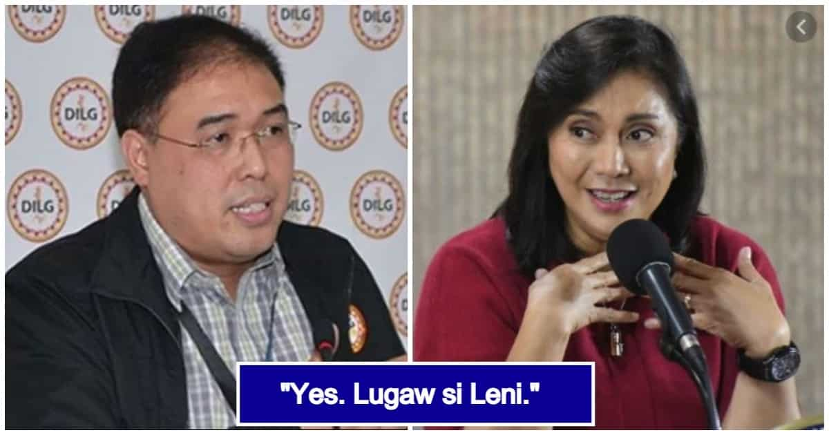 Usec. Densing, Inaming Si VP Ang Tinutukoy Sa Viral Statement: "Lugaw ...