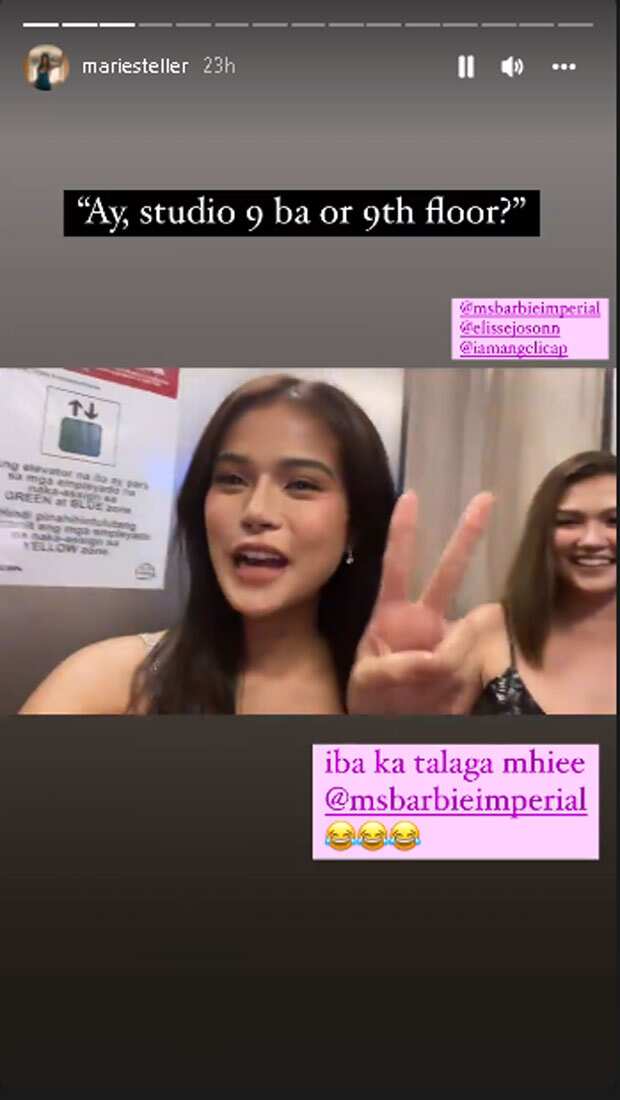 Maris Racal, Angelica P, Elisse Joson, Barbie Imperial's hilarious "9th floor or Studio 9" video goes viral