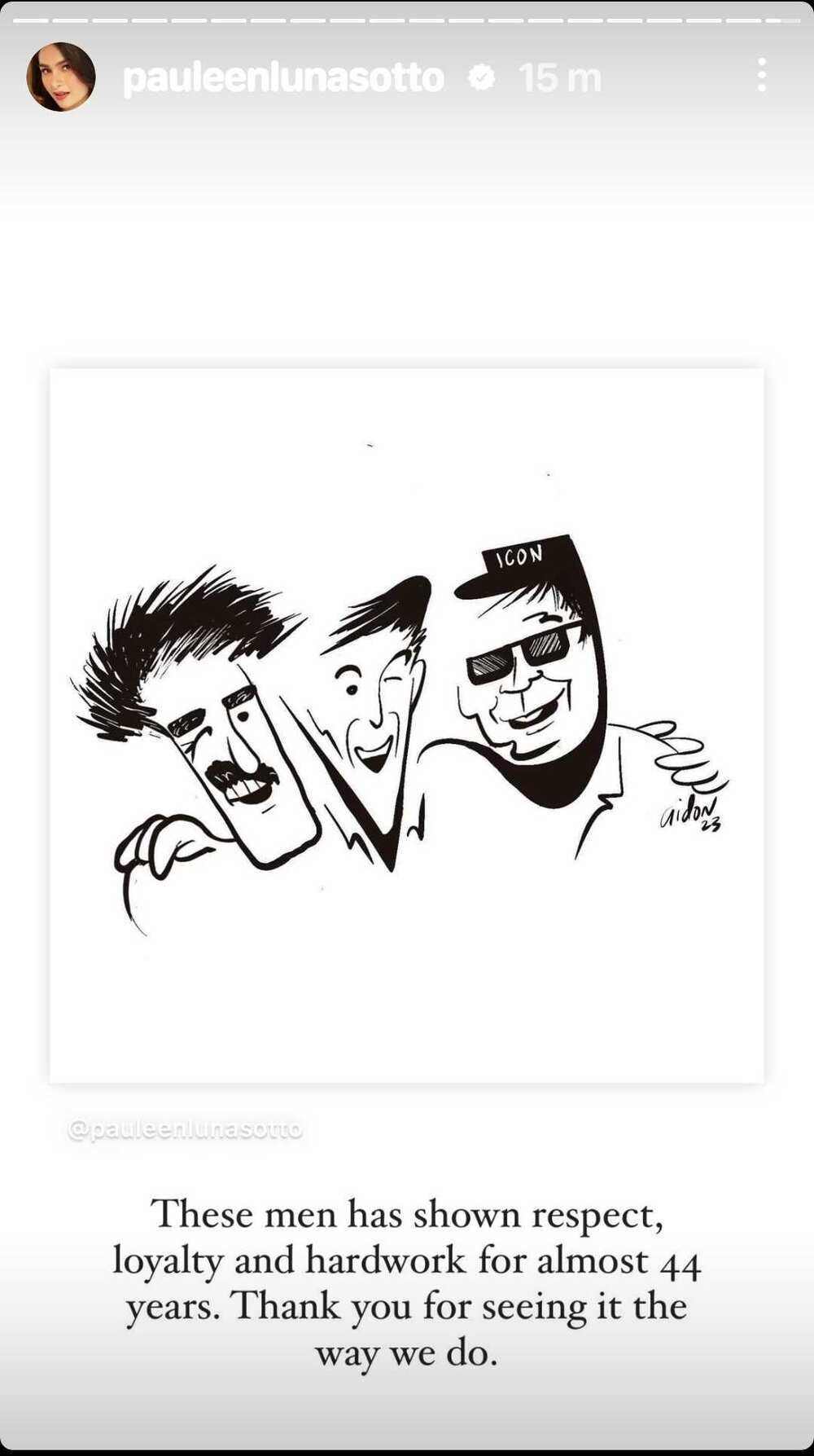 Pauleen Luna shares TVJ-inspired artwork; pens heartfelt caption about the trio Pauleen Luna shares TVJ-inspired artwork; pens heartfelt caption about the trio