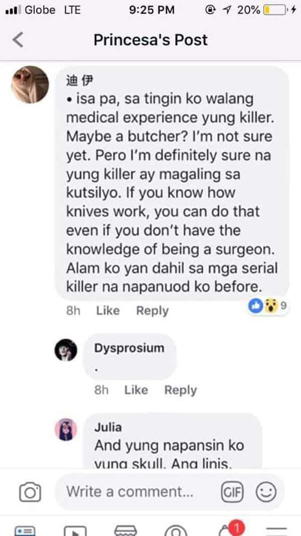 Christine Lee Silawan's death allegedly carried out by a serial killer who is still on the loose - netizen