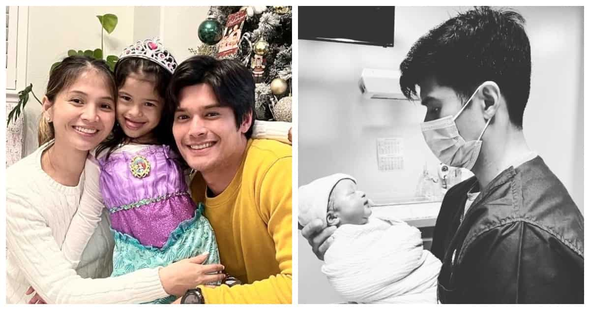 JC De Vera introduces his 2nd child Laura Welcome to this world