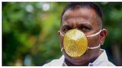 Negosyante sa India, 'gold mask' na may halagang ₱198,000 ang gamit kontra COVID-19