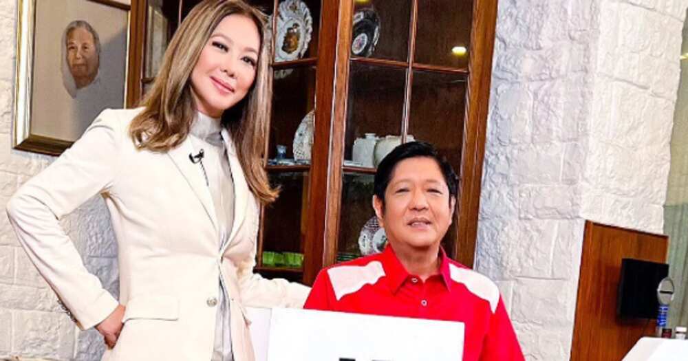 Korina Sanchez, sinabing team ni BBM ang namili ng schedule ng interview