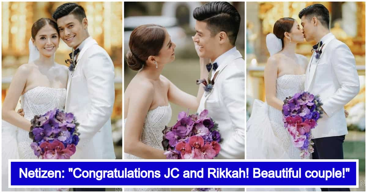 Official wedding photos of JC de Vera and Rikkah Cruz go viral