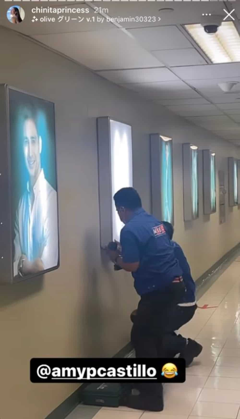 Kim Chiu posts, then deletes Instagram video of Bea Alonzo's portrait being removed in ABS-CBN