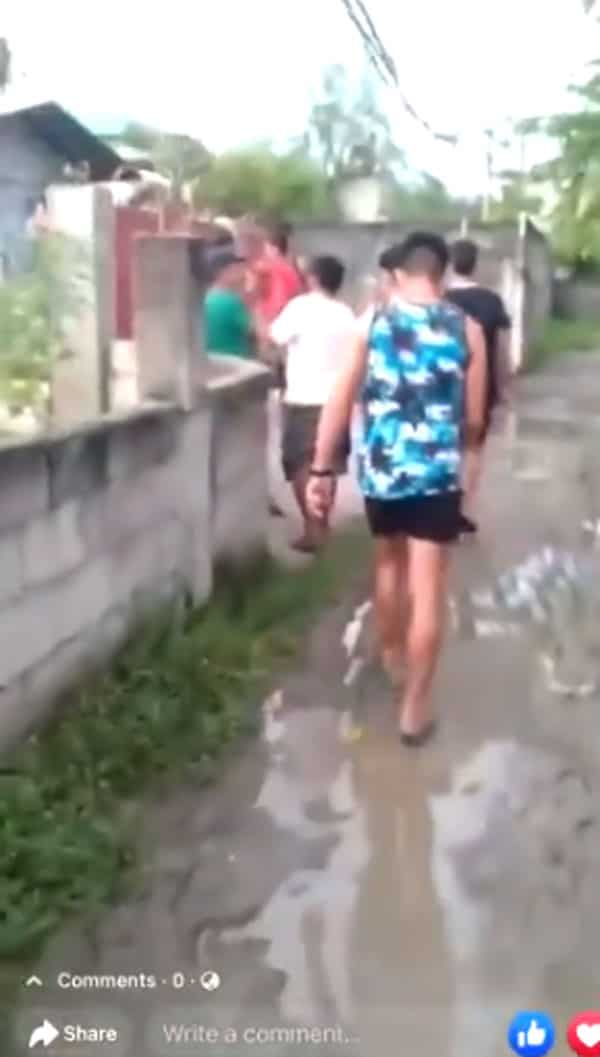 Kinuyog! Video of men attacking home of Jonel Nuezca after shooting Gregorio surfaces