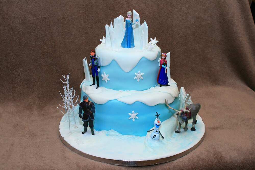 Frozen cake design Frozen cake design