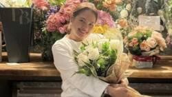 Judy Ann Santos, nakatanggap ng flowers mula kay Dominic Roque: "My sweet anak"