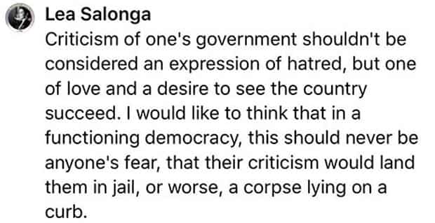 Lea Salonga swears, cursed "Pilipinas" for being so hard to love