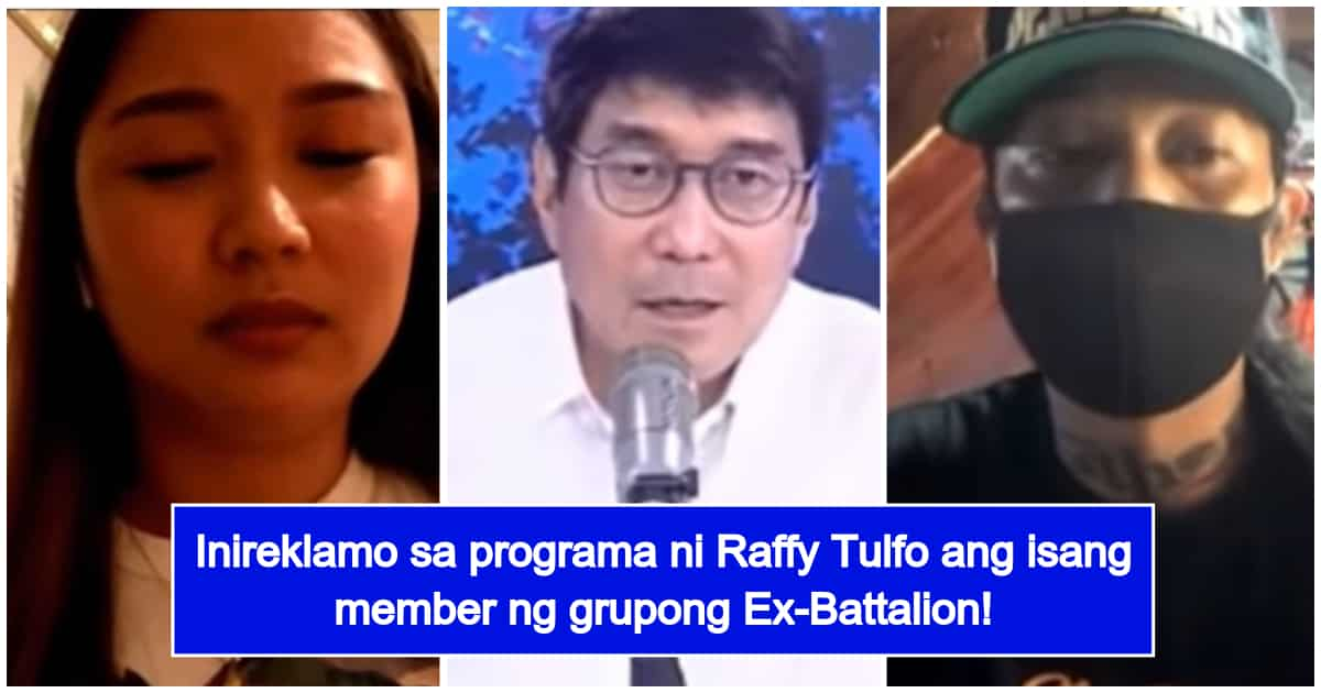 Raffy Tulfo Receives Complaint Versus Ex-battalion Member - Kami.com.ph