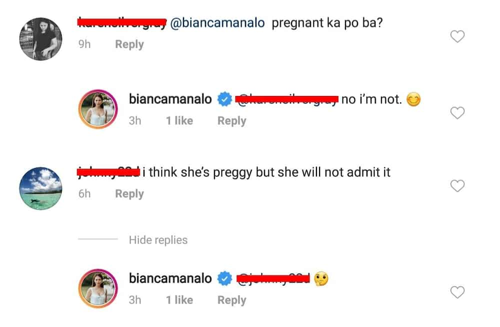 Bianca Manalo’s recent post sparks ‘pregnancy’ claim; actress finally responds