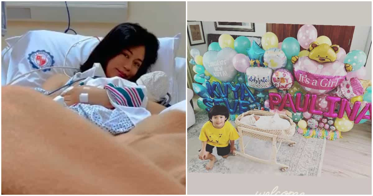 Toni Gonzaga shares heartwarming photo of her son Seve and her newborn ...