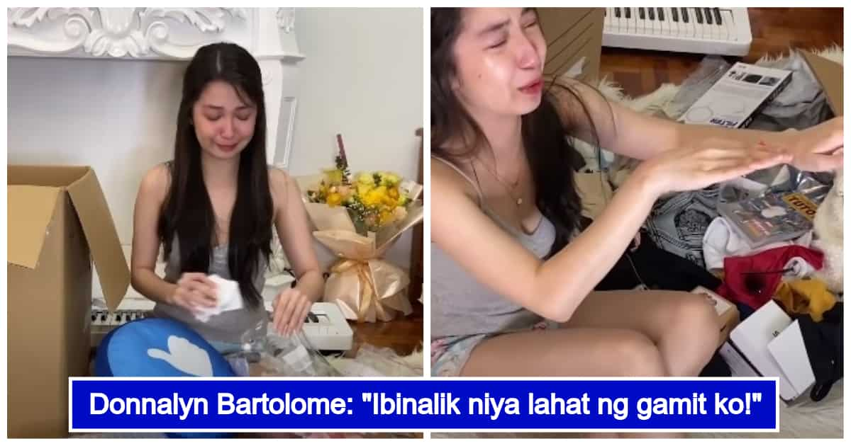 Donnalyn Bartolome Cries After Her ExBF Returned All Of Her Stuff KAMI