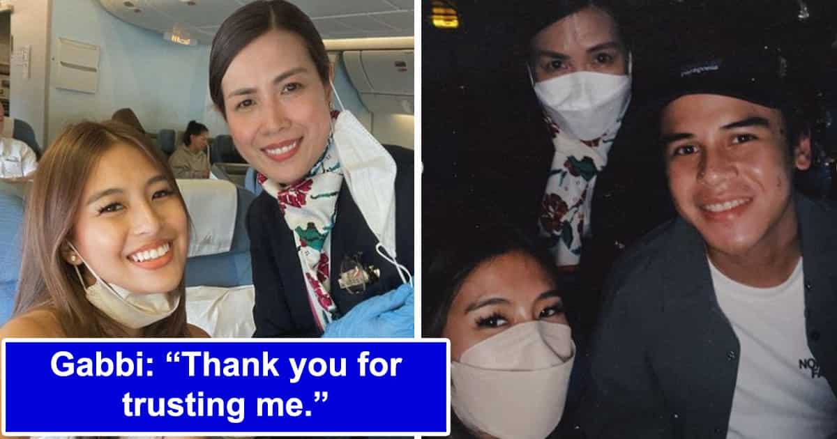 Gabbi Garcia, Finlex Mom Niyang Flight Attendant Sa Plane Na Sinakyan ...