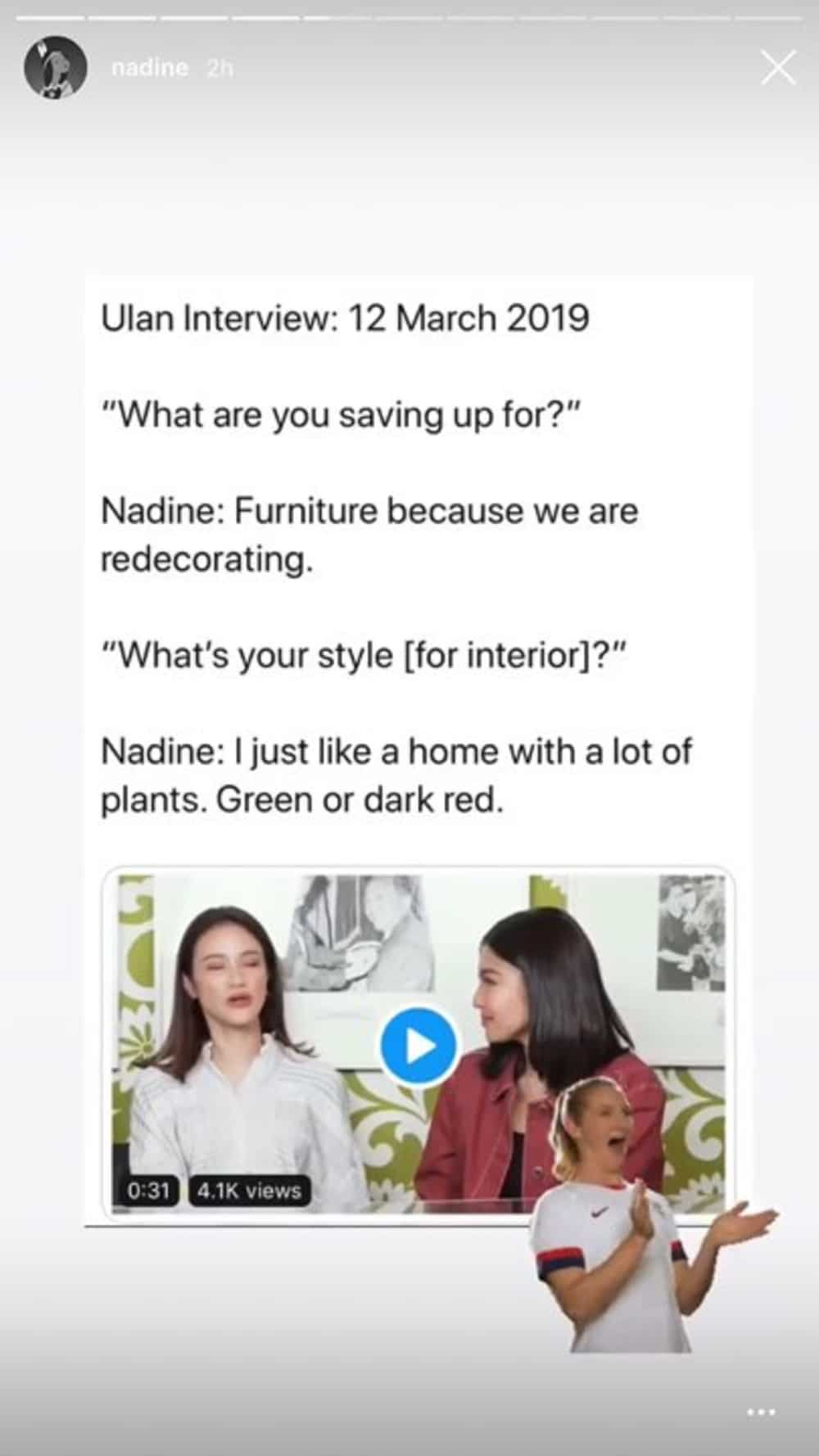 James Reid's ex-GF Ericka Villongco and Nadine Lustre's Instagram stories trigger mixed reactions