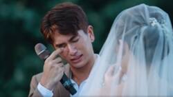 Nikko Natividad cries during wedding while recalling how his partner forgave him