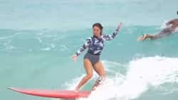 Bagong surfing video ni Andi Eigenmann, umani ng magagandang comments