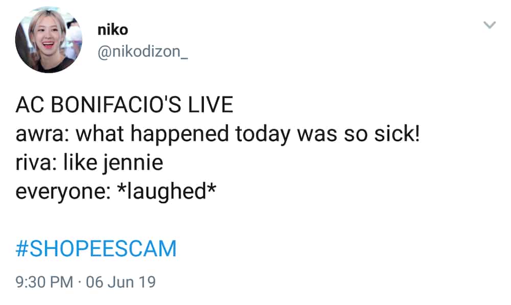 Netizens express anger at AC Bonifacio, Riva Quenery, and Awra for laughing at BLACKPINK's Jennie Netizens express anger at AC Bonifacio, Riva Quenery, and Awra for laughing at BLACKPINK's Jennie