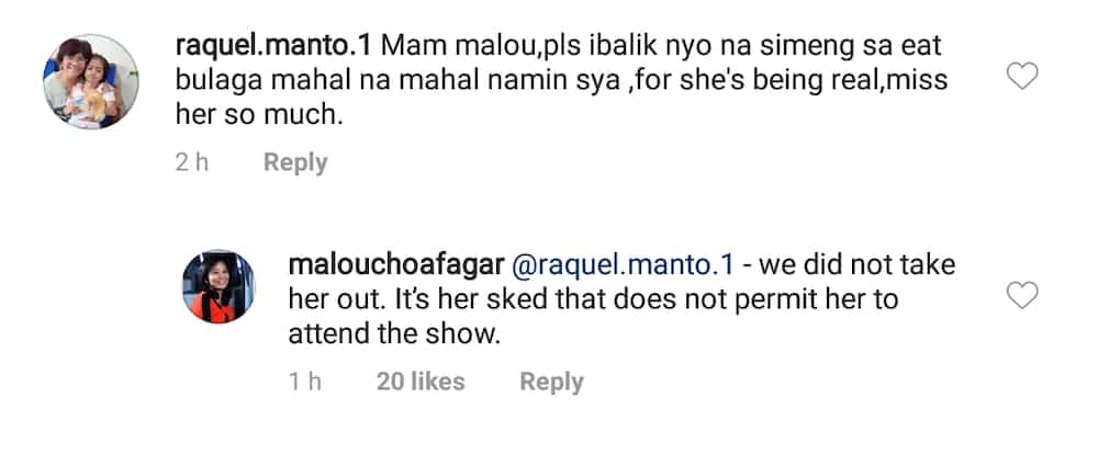TAPE Inc. executive Malou Choa Fagar reveals real reason behind Maine Mendoza's absence in 'Eat Bulaga'