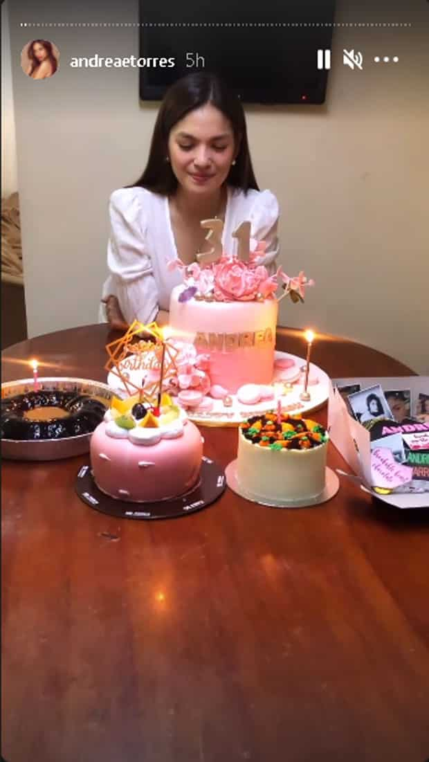 Andrea Torres celebrates 31st birthday: "Most number of prayers answered"