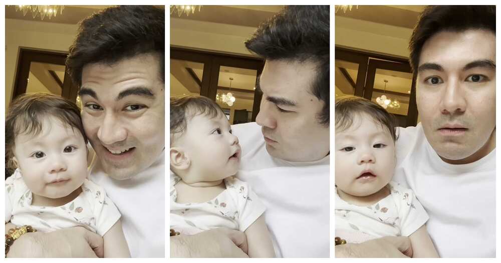 Luis Manzano posts a cute video with Baby Rosie: "Can't wait to start talking to you"