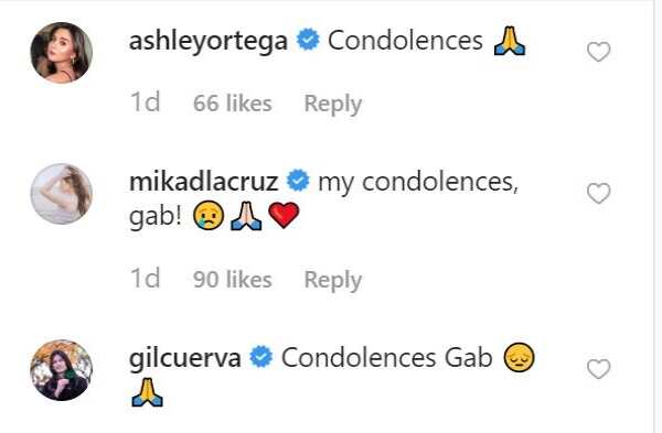 Gabbi Garcia posts heartwarming message for her grandmother who died on Monday