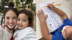 Ellen Adarna posts videos of her son Elias Modesto Cruz at school