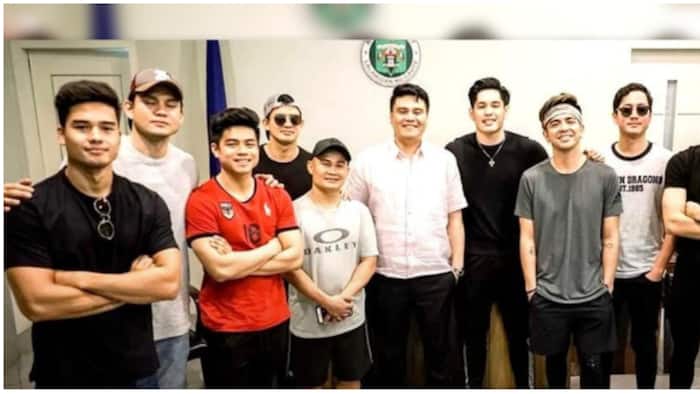 Marco Gumabao, Joseph Marco and other male celebrities play basketball for a cause in Cavite