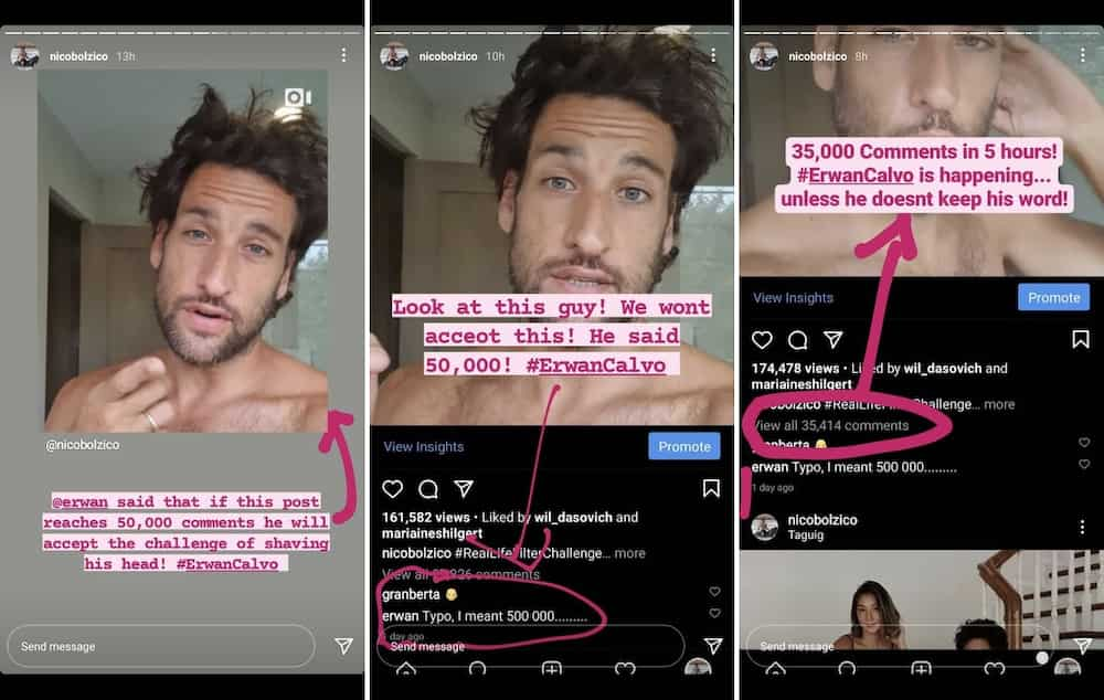 Nico Bolzico's "#ErwanCalvo" post goes viral; Erwan Heussaff reacts