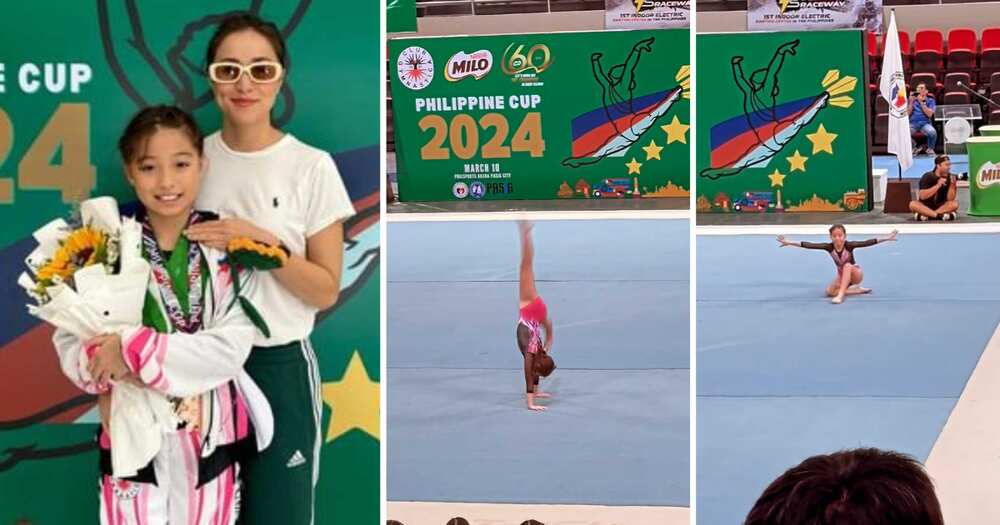 Cristine Reyes shares video of daughter Amarah joining gymnastics competition
