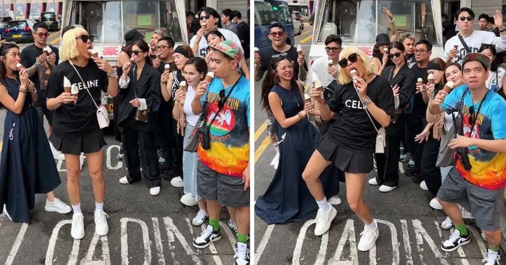 Vice Ganda shares video of ‘It’s Showtime’ fam dancing while eating ice cream in Hong Kong
