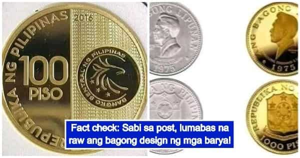 Fact Check Fresh New Looks Of Philippine Peso Coins Are Released Kami Ph