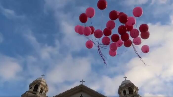 Maricel Soriano, nagpalipad ng pink balloons bilang pagsuporta kay VP Leni