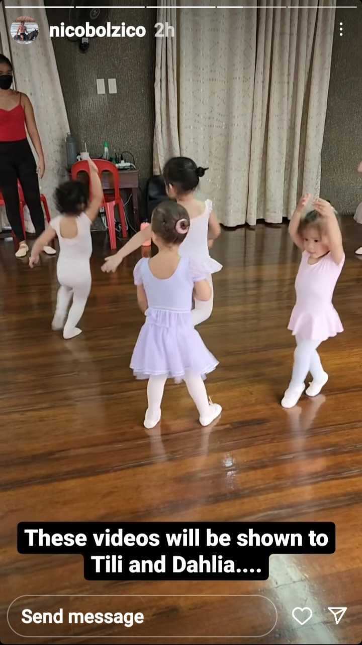 Videos of baby Dahlia, baby Thylane’s ballet lesson go viral