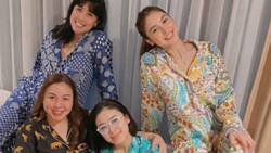 Pic ng Barretto sisters na sina Julia, Claudia, at Dani na nagha-hang out sa hagdan, kinagiliwan ng netizens
