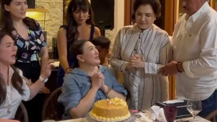 Video of Sharon Cuneta celebrating her birthday with Tito Sotto, Helen Gamboa, family warms hearts