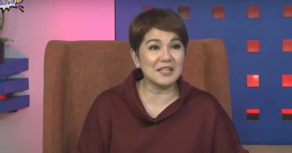Amy Perez goes viral after finishing report amid fire alarm at studio (Screengrab from ABS-CBN's TeleRadyo program "Sakto")