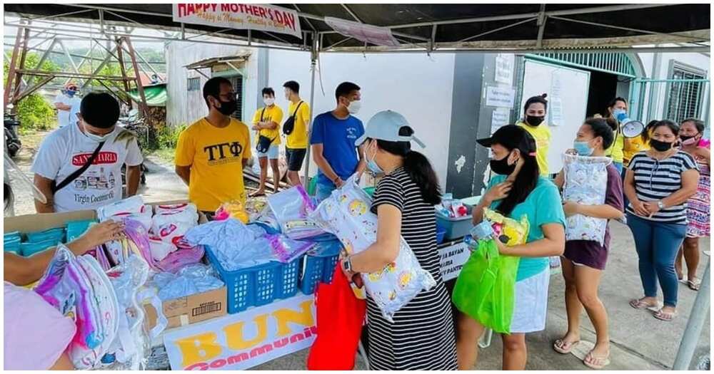 Gimik ng 1 community pantry, alay para sa mga nanay at buntis