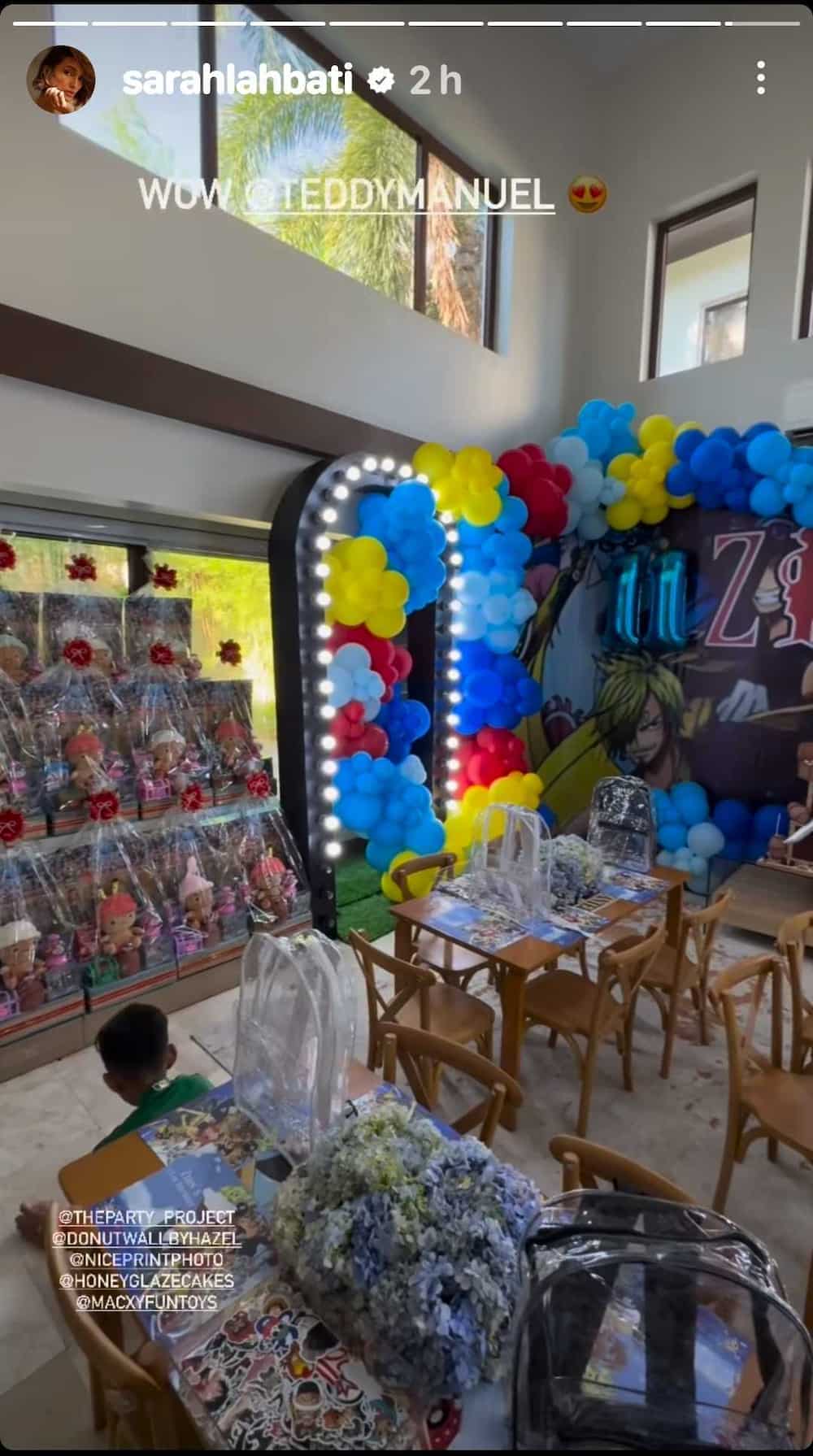 Sarah Lahbati shares glimpses into Zion Gutierrez’s ‘One Piece’- themed birthday celebration at home