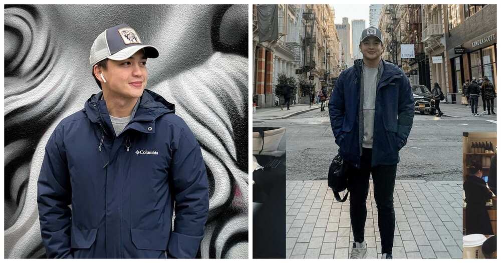 Dominic Roque shares throwback photos from his New York trip