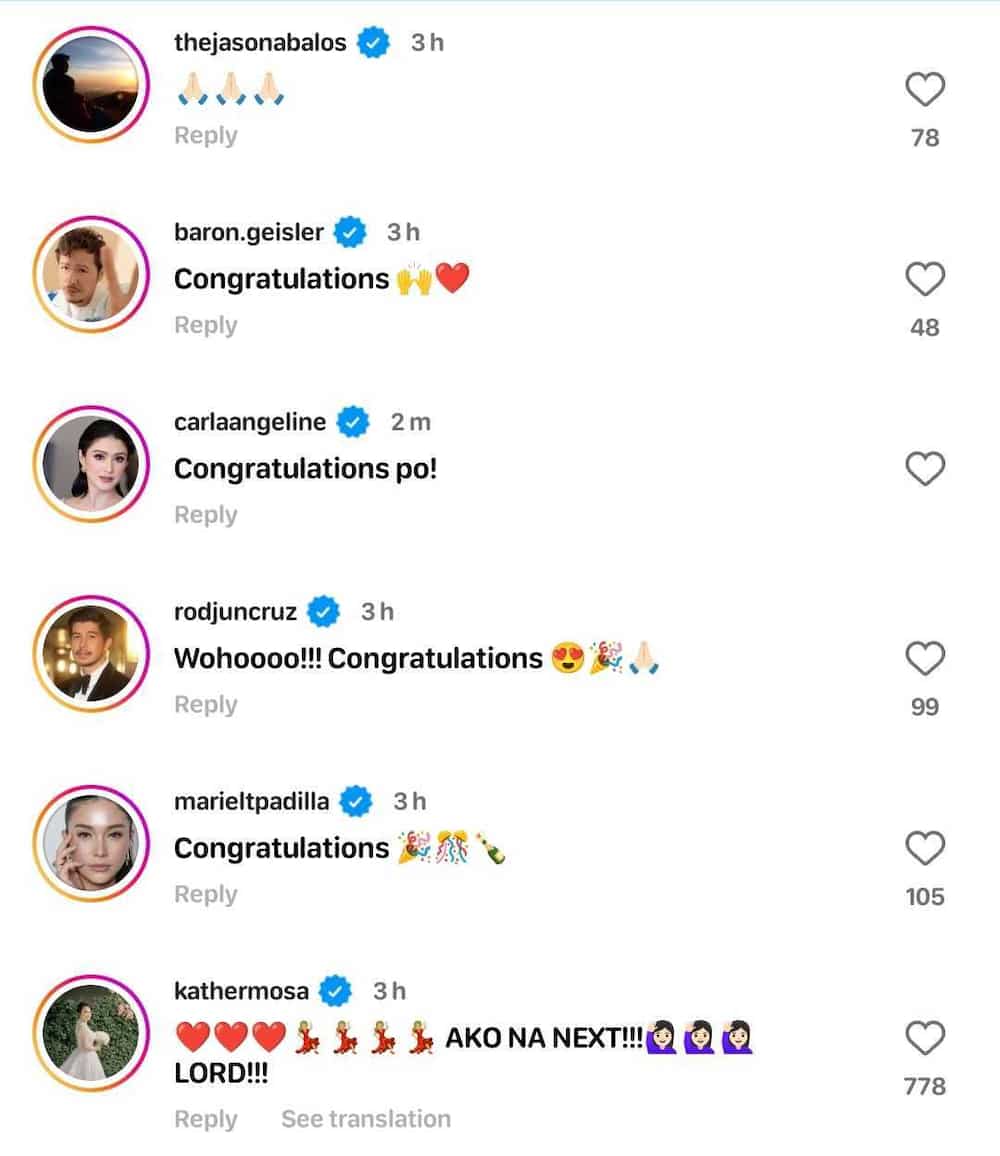 Celebrities react to Kristine Hermosa's pregnancy announcement: “isa pa?”