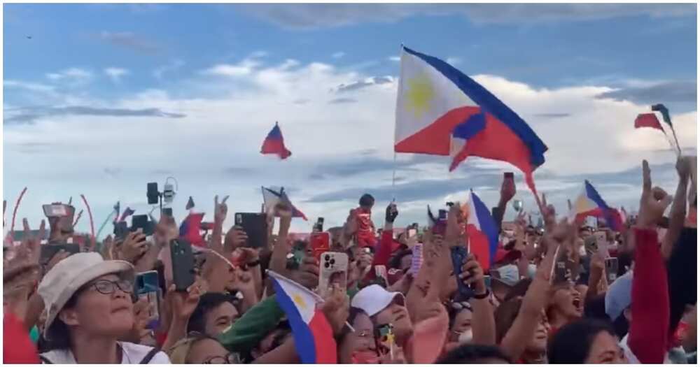 Video ng BBM supporters na humihiyaw ng "Hindi kami bayad", viral