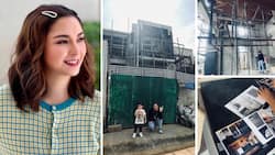 Ryza Cenon shares snaps from her, baby Night’s visit to their under-construction house