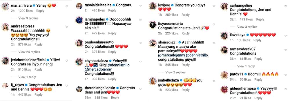 Celebrities react to Jennylyn Mercado, Dennis Trillo’s engagement, pregnancy: “Congratulations”