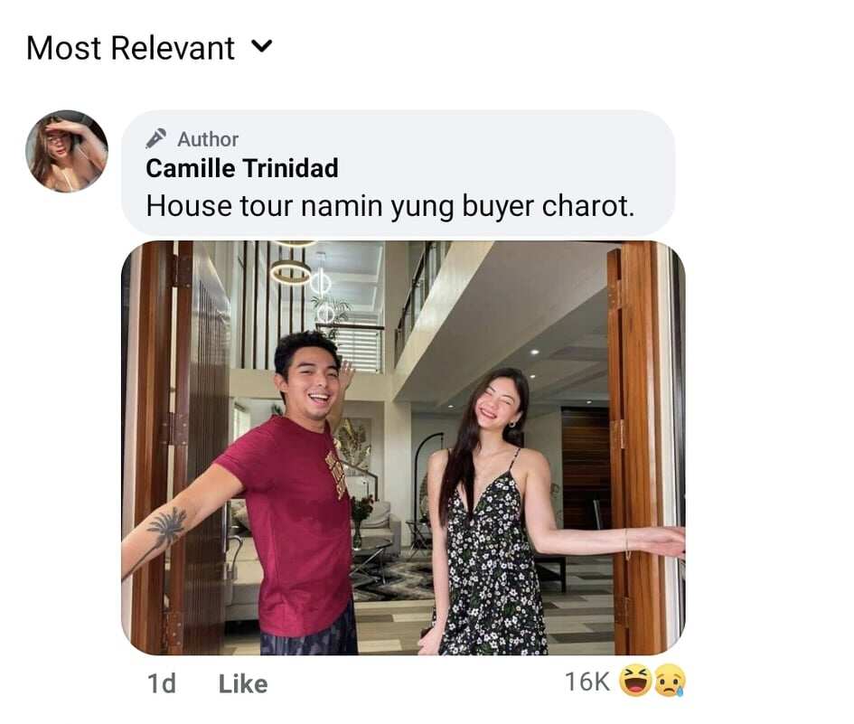 Camille Trinidad, nag-post ng "for sale" photos ng ari-arian nila ni Jayzam